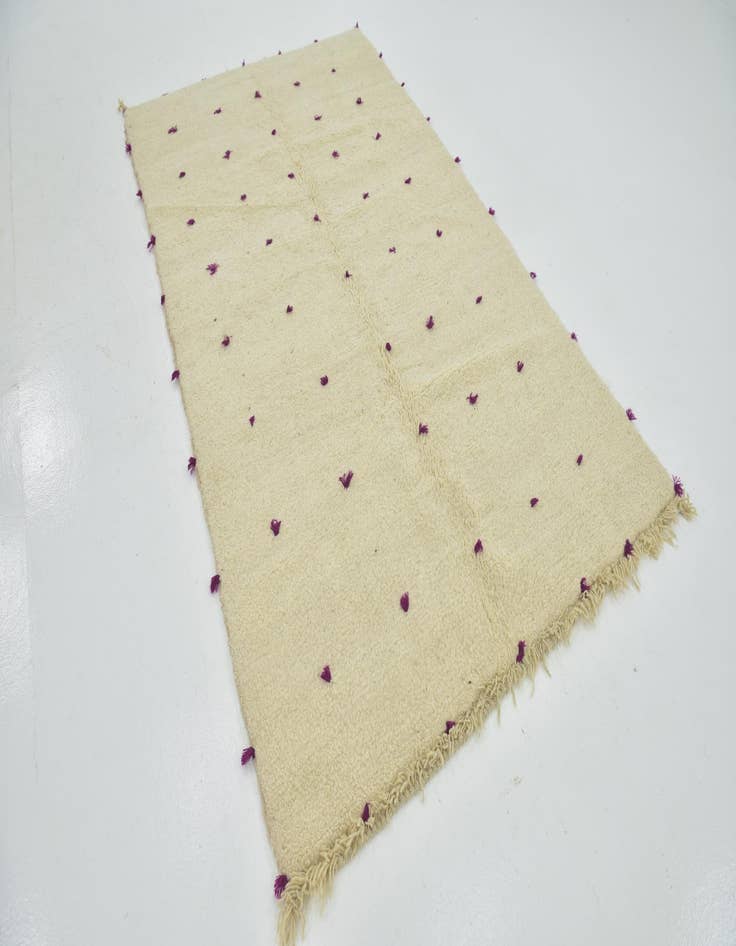 Detail image of 5' x 8' 6 Hand Knotted Moroccan Wool Rug