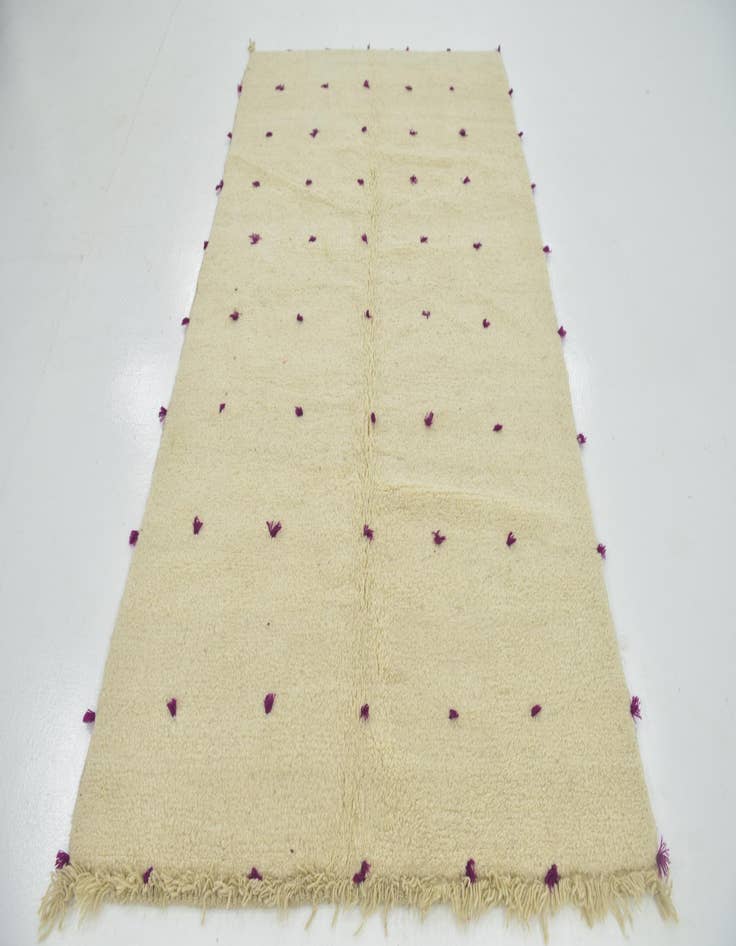 Detail image of 5' x 8' 6 Hand Knotted Moroccan Wool Rug