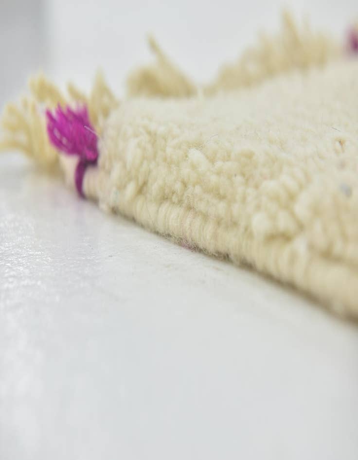 Detail image of 5' x 8' 6 Hand Knotted Moroccan Wool Rug