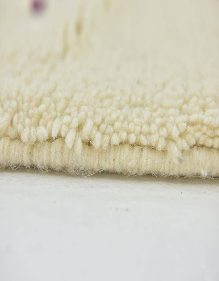 Detail image of 5' x 8' 6 Hand Knotted Moroccan Wool Rug