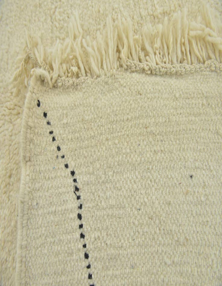 Detail image of  6' 7 x 9' 5  Hand Knotted Moroccan Wool Rug