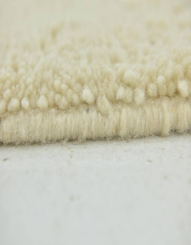 Detail image of  6' 7 x 9' 5  Hand Knotted Moroccan Wool Rug