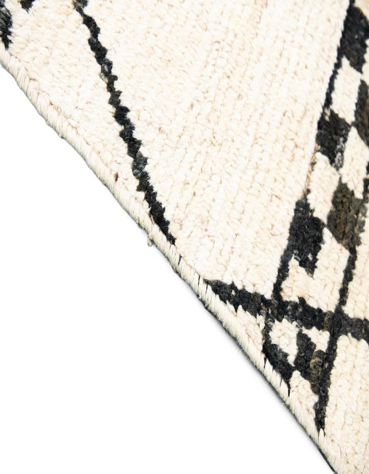 Detail image of  12' 3 x 18'  Hand Knotted Moroccan Wool Rug