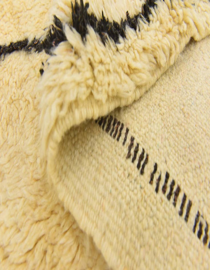 Detail image of  5' x 8' 5  Hand Knotted Moroccan Wool Rug