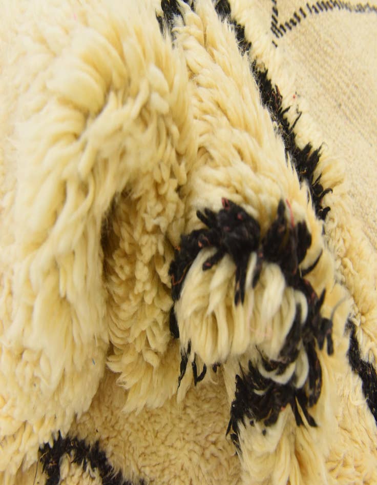 Detail image of  5' x 8' 5  Hand Knotted Moroccan Wool Rug