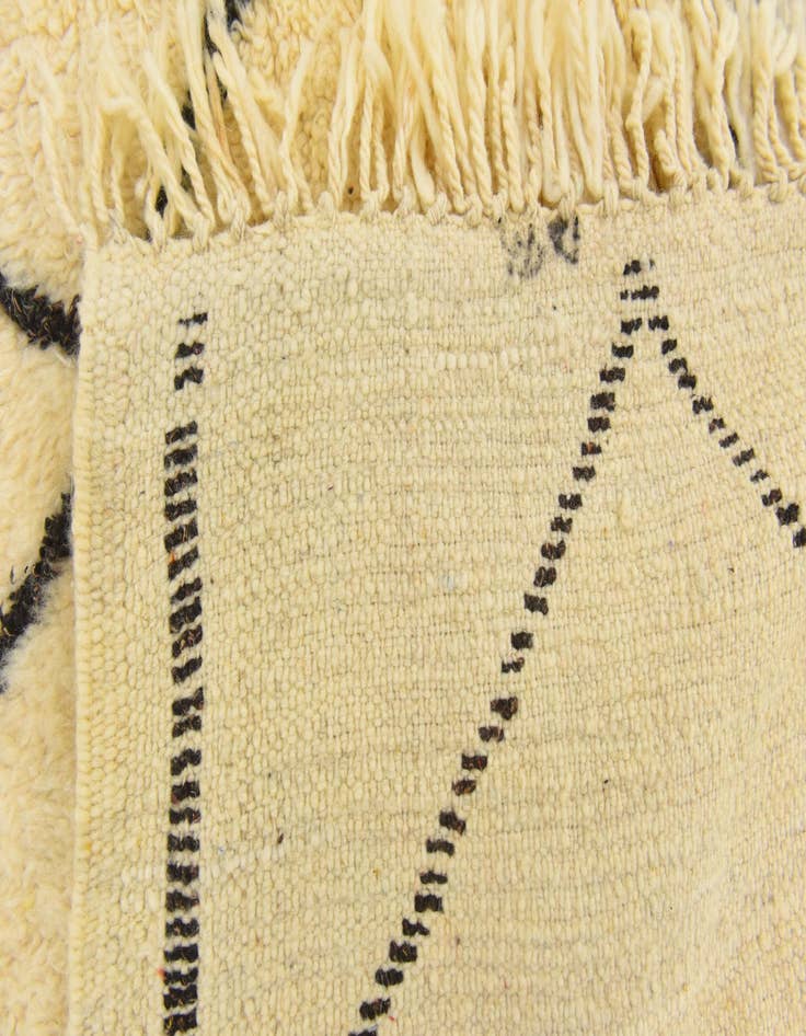 Detail image of  5' x 8' 5  Hand Knotted Moroccan Wool Rug