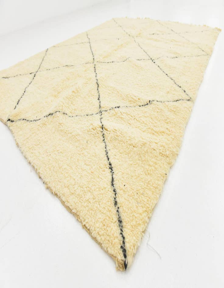 Detail image of  7' 3 x 9' 8  Hand Knotted Moroccan Wool Rug