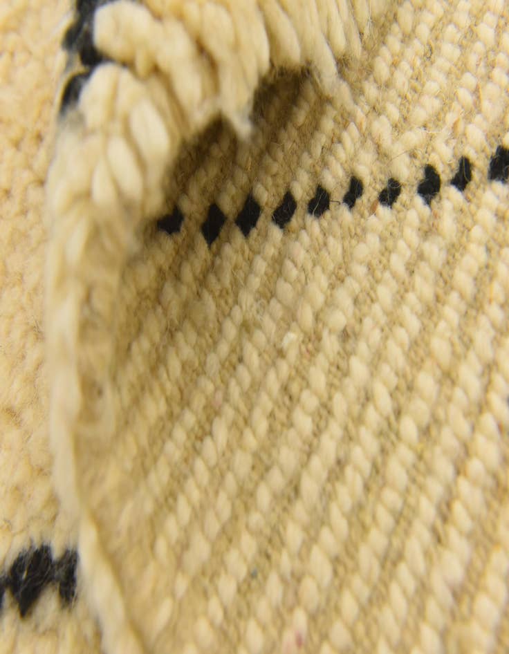 Detail image of  3' x 4' 10  Hand Knotted Moroccan Wool Rug