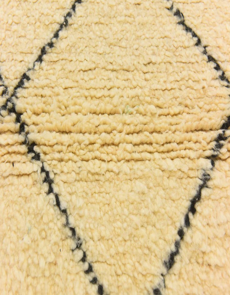 Detail image of  3' x 4' 10  Hand Knotted Moroccan Wool Rug