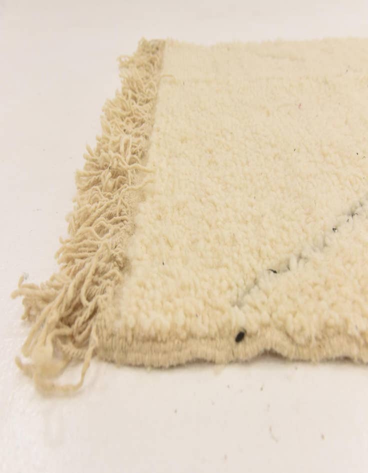 Detail image of  3' 3 x 5' 1  Hand Knotted Moroccan Wool Rug