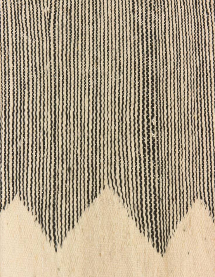 Detail image of  6' 4 x 9' 2  Hand Knotted Moroccan Wool Rug