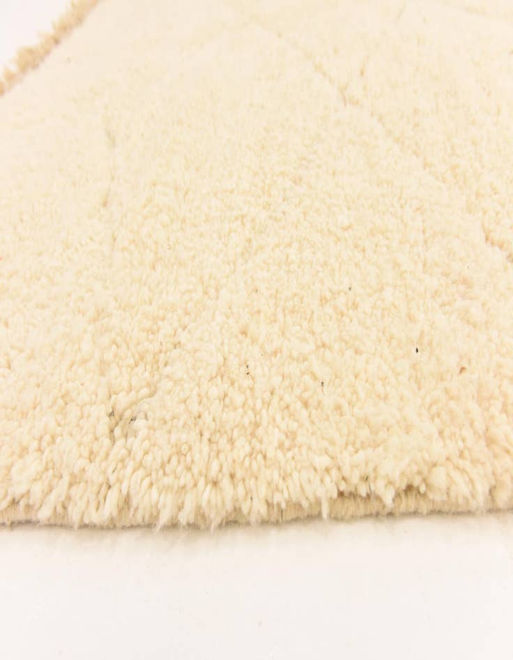 Detail image of  6' 7 x 9' 9  Hand Knotted Moroccan Wool Rug