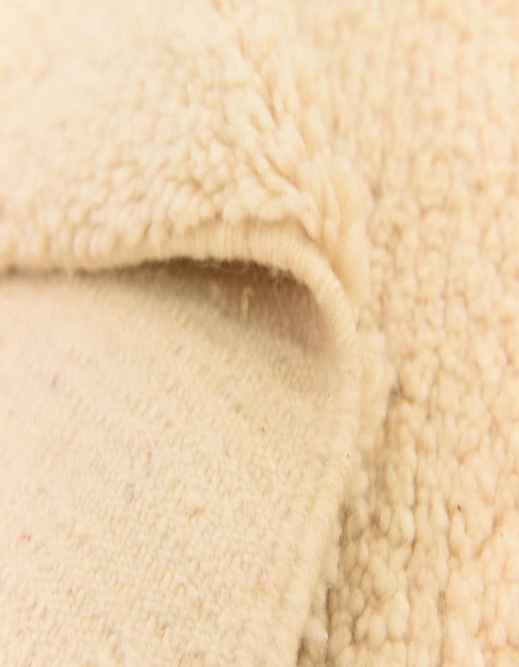 Detail image of  5' 3 x 8' 2  Hand Knotted Moroccan Wool Rug