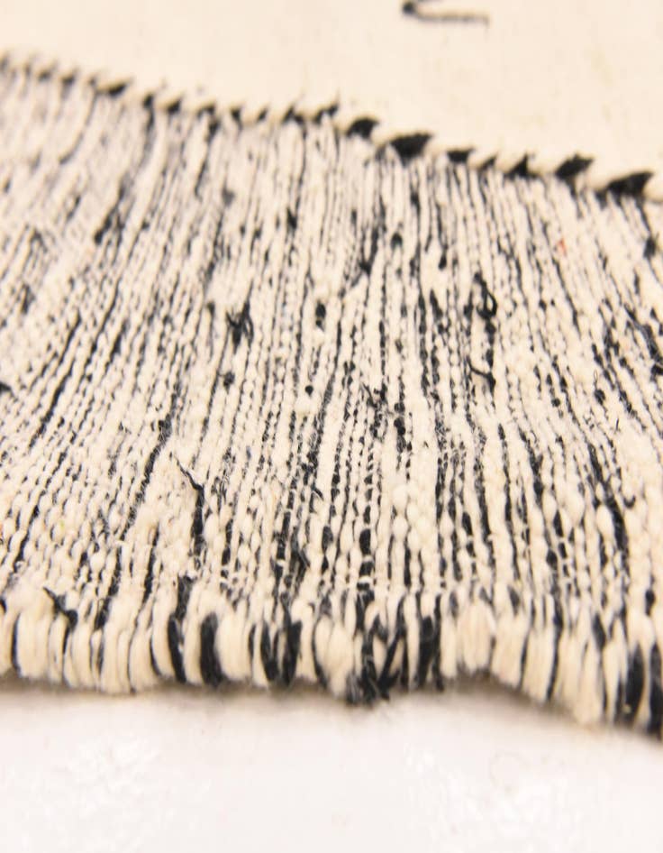 Detail image of  6' 3 x 10'  Hand Knotted Moroccan Wool Rug