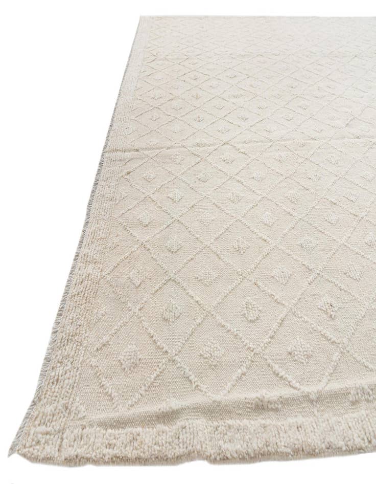 Detail image of  8' 9 x 12' 2  Hand Knotted Moroccan Wool Rug