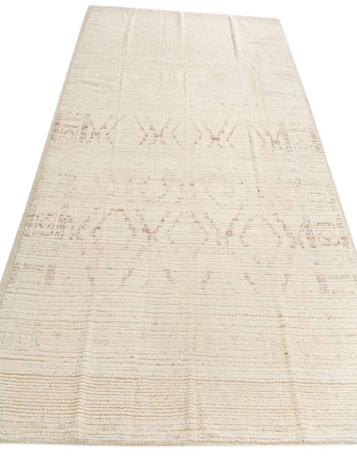 Detail image of  8' 3 x 9' 10  Hand Knotted Moroccan Wool Rug