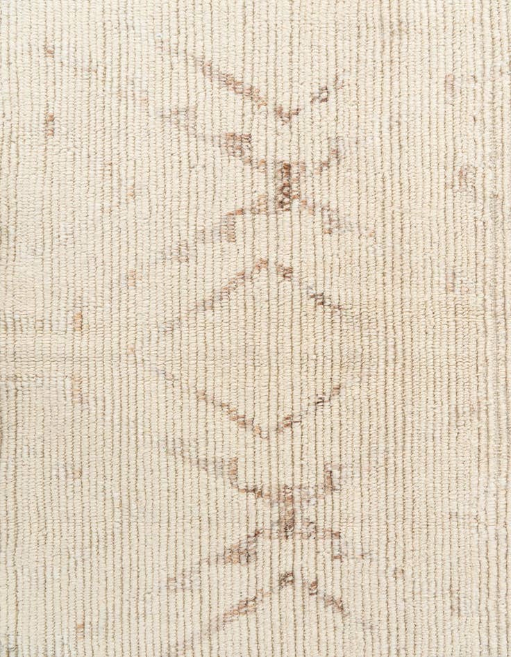Detail image of  8' 3 x 9' 10  Hand Knotted Moroccan Wool Rug