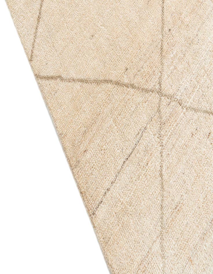 Detail image of  5' x 6' 6  Hand Knotted Moroccan Wool Rug