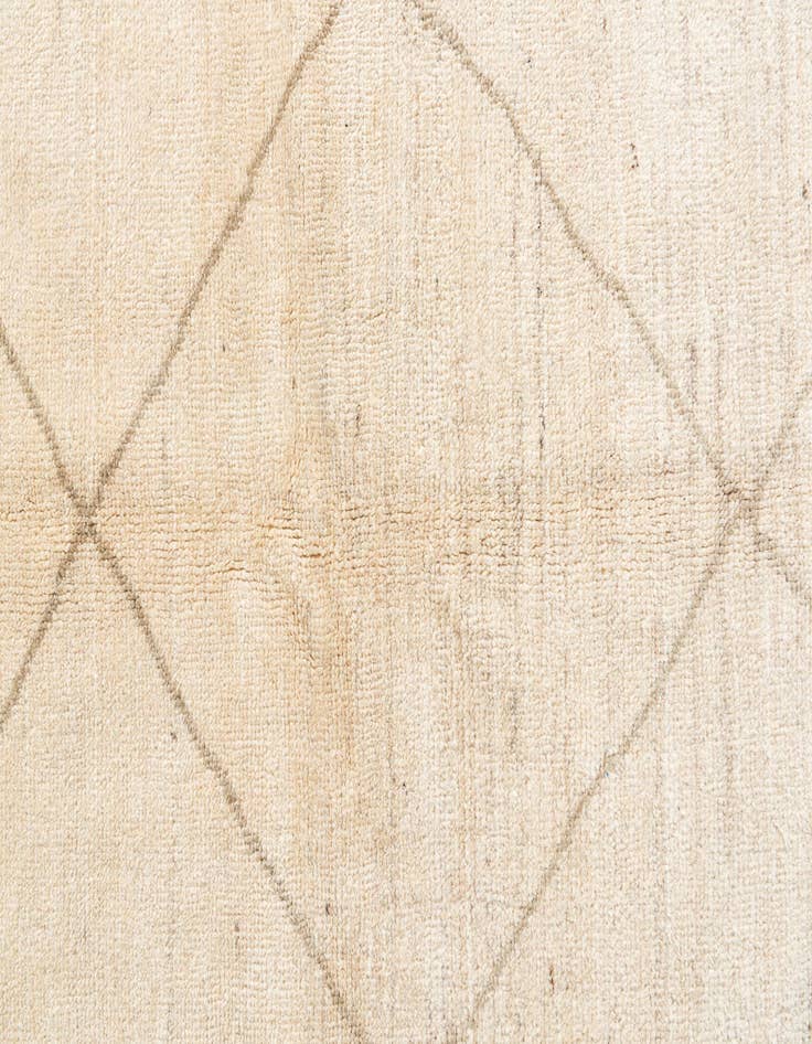 Detail image of  5' x 6' 6  Hand Knotted Moroccan Wool Rug
