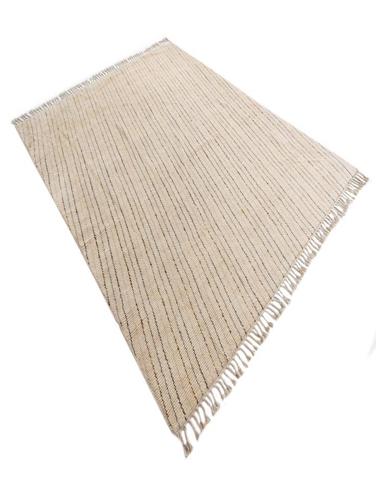 Detail image of  8' x 9' 10  Hand Knotted Moroccan Wool Rug