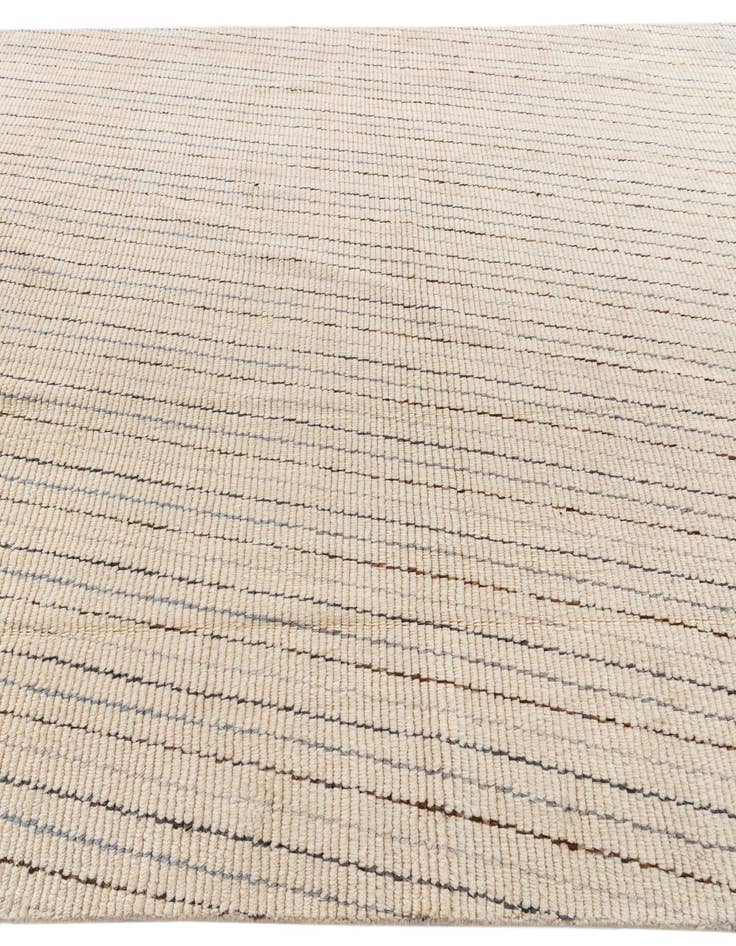 Detail image of  8' x 9' 10  Hand Knotted Moroccan Wool Rug