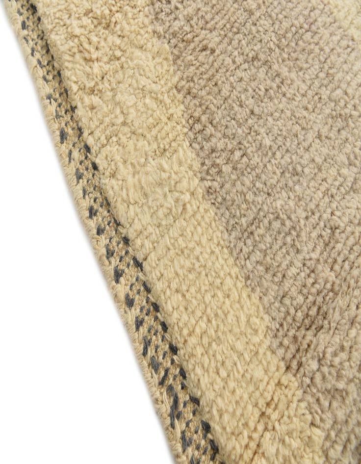 Detail image of  10' 5 x 14' 1  Hand Knotted Moroccan Wool Rug