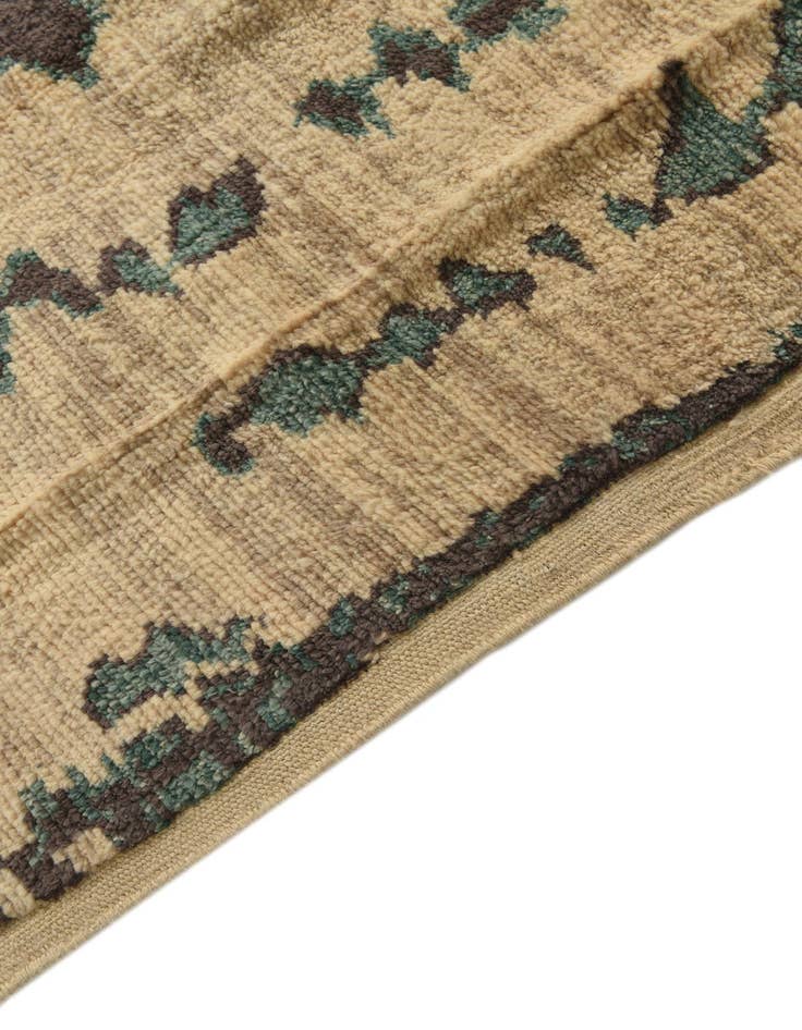 Detail image of  8' x 10' 5  Hand Knotted Moroccan Wool Rug