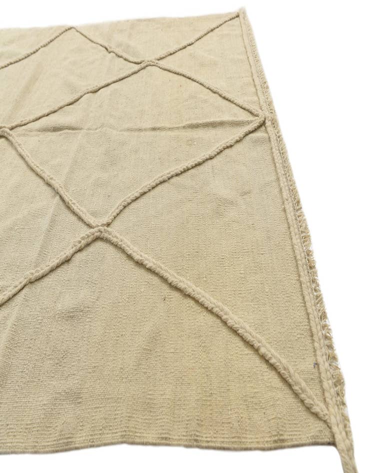 Detail image of  4' 10 x 6' 10  Hand Woven Moroccan Wool Rug