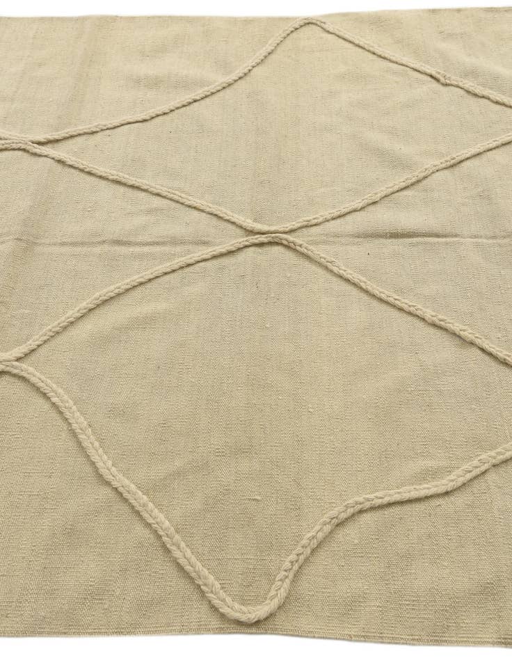 Detail image of  4' 10 x 6' 10  Hand Woven Moroccan Wool Rug