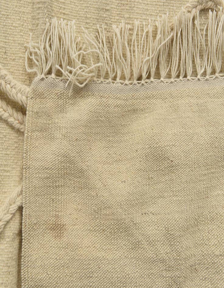 Detail image of  3' 6 x 5'  Hand Woven Moroccan Wool Rug