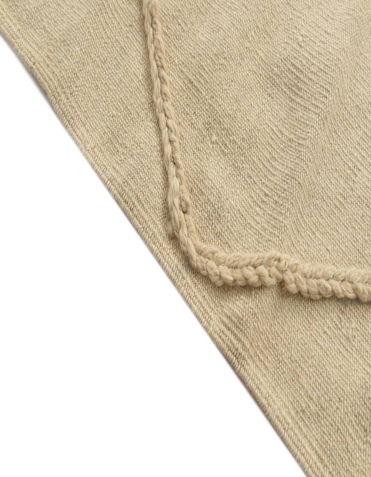 Detail image of  3' 5 x 5'  Hand Woven Moroccan Wool Rug