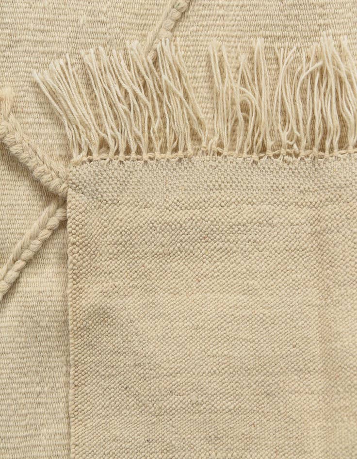 Detail image of  3' 3 x 5' 2  Hand Woven Moroccan Wool Rug