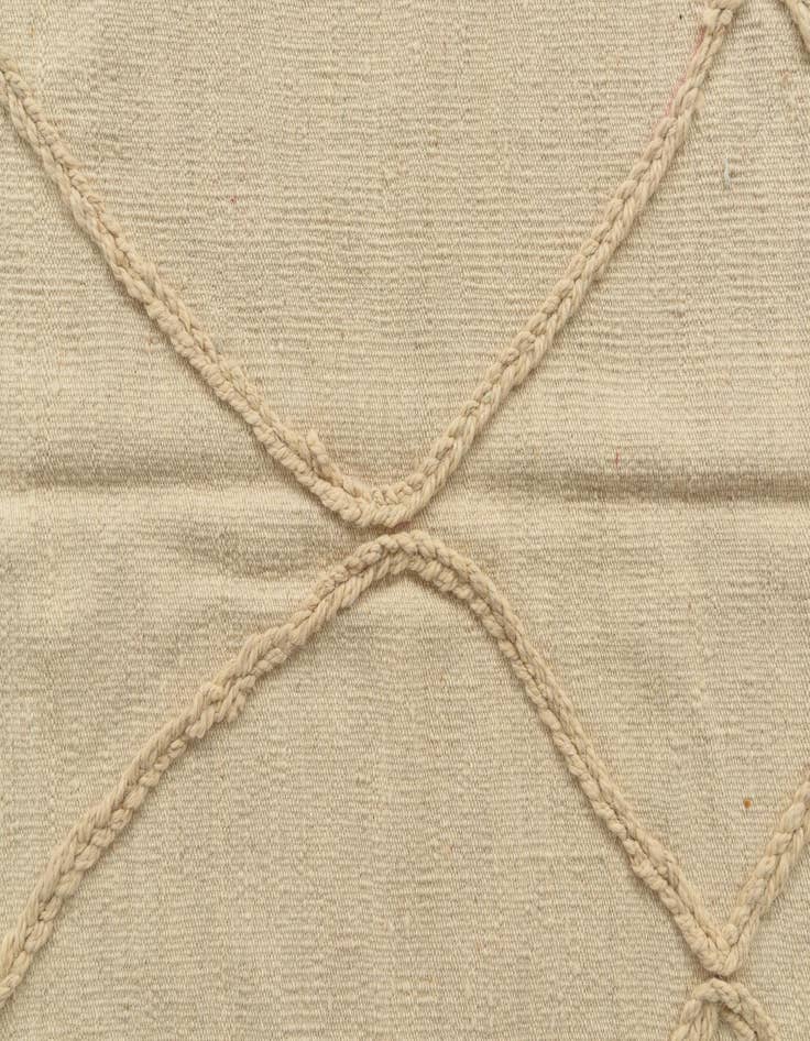 Detail image of  3' 8 x 4' 10  Hand Woven Moroccan Wool Rug