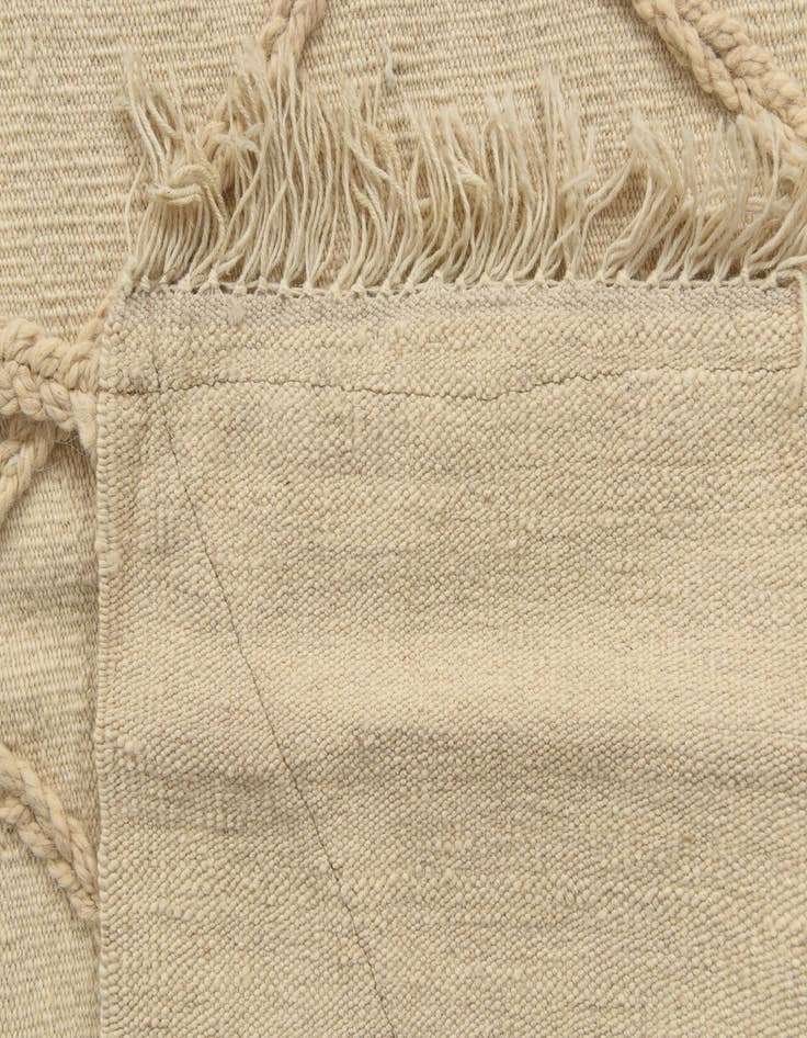 Detail image of  3' 8 x 4' 10  Hand Woven Moroccan Wool Rug