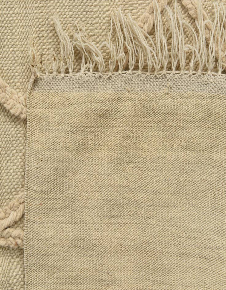 Detail image of  3' 5 x 5' 1  Hand Knotted Moroccan Wool Rug