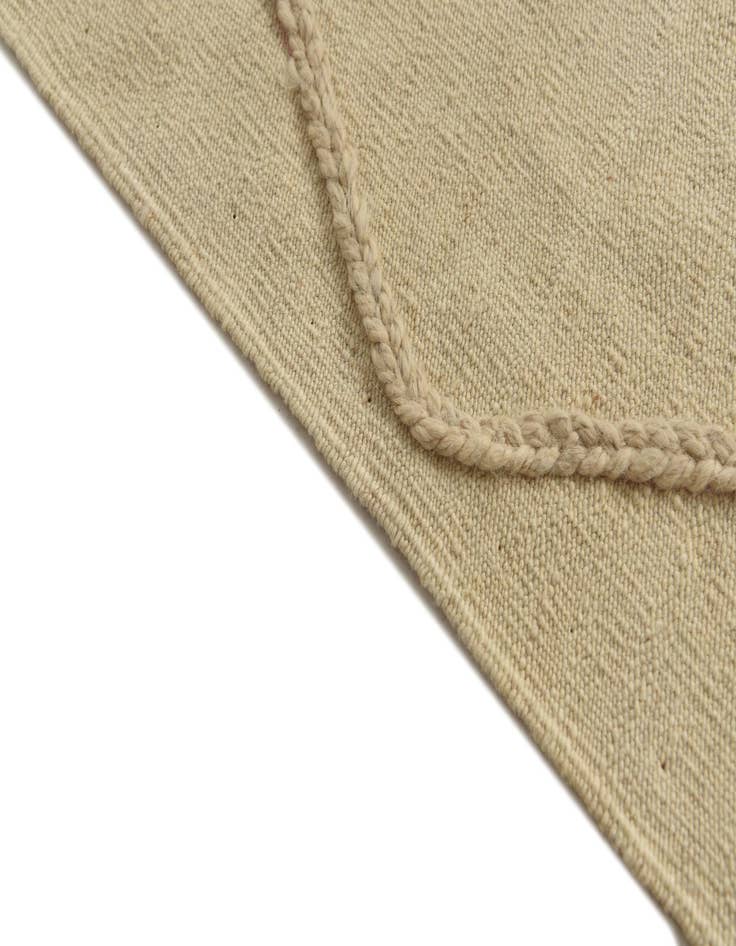 Detail image of  3' 4 x 4' 10  Hand Knotted Moroccan Wool Rug