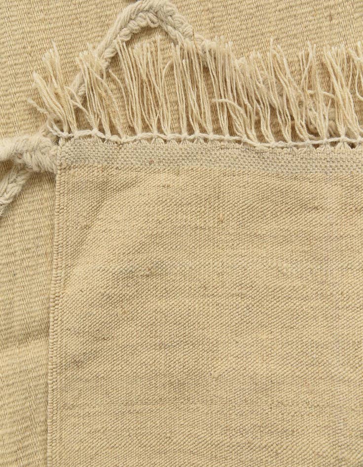 Detail image of  3' 5 x 5'  Hand Knotted Moroccan Wool Rug