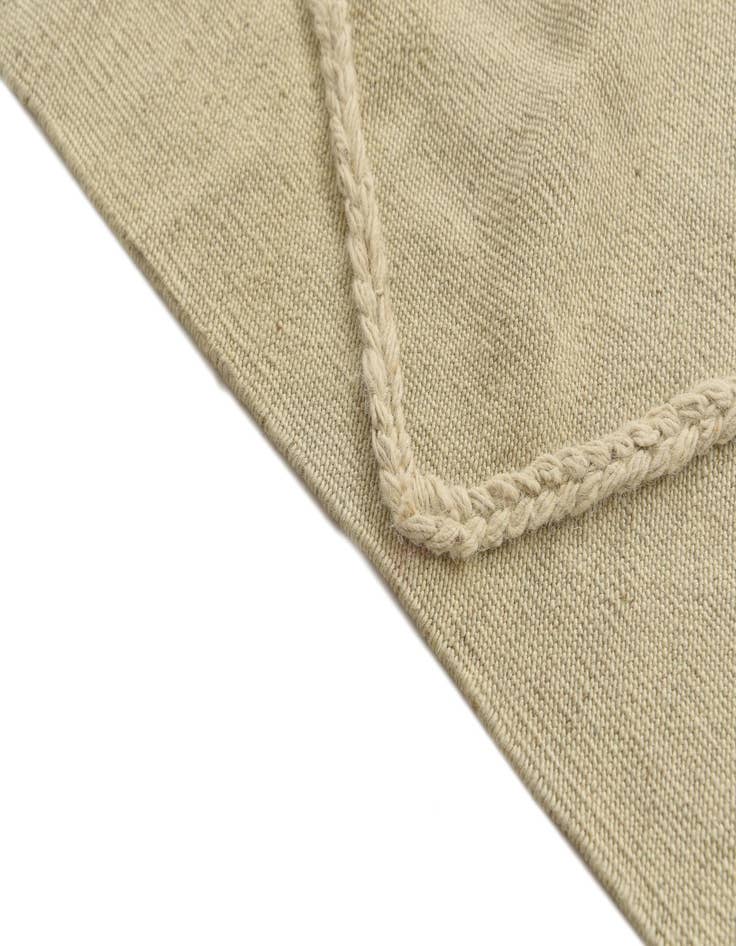 Detail image of  3' 4 x 5' 1  Hand Knotted Moroccan Wool Rug