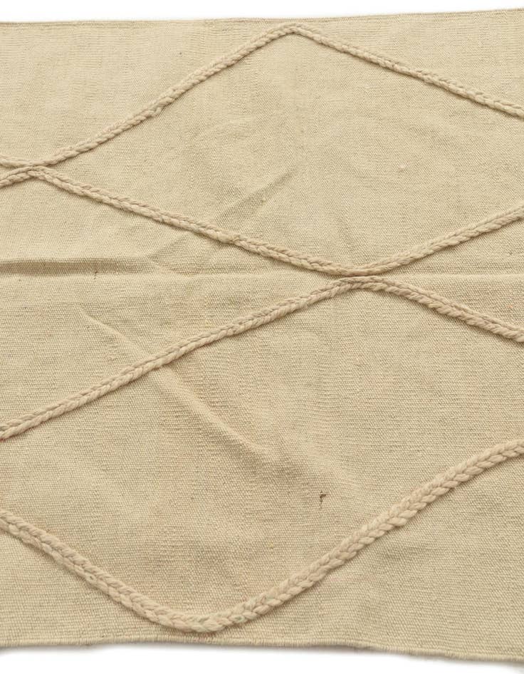 Detail image of  3' 3 x 5' 2  Hand Knotted Moroccan Wool Rug