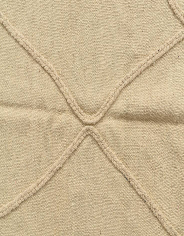 Detail image of  3' 4 x 5'  Hand Knotted Moroccan Wool Rug