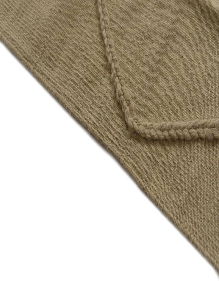 Detail image of  3' 4 x 5' 2  Hand Knotted Moroccan Wool Rug