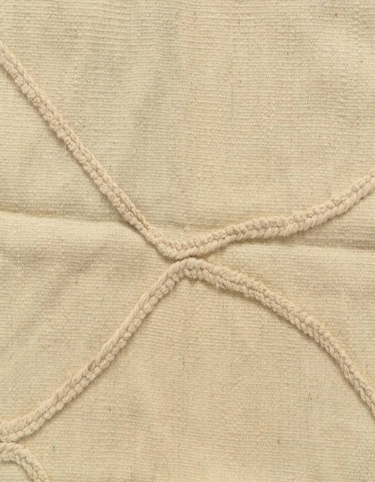 Detail image of  3' 4 x 5' 2  Hand Knotted Moroccan Wool Rug