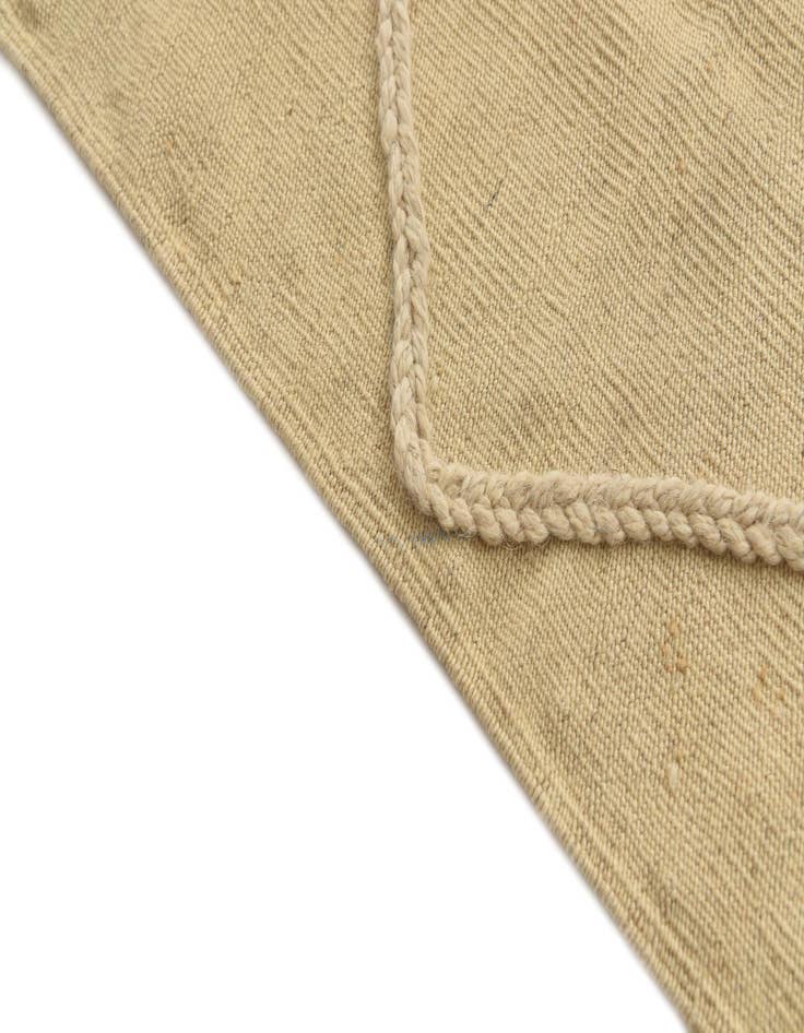 Detail image of  3' 5 x 4' 9  Hand Knotted Moroccan Wool Rug