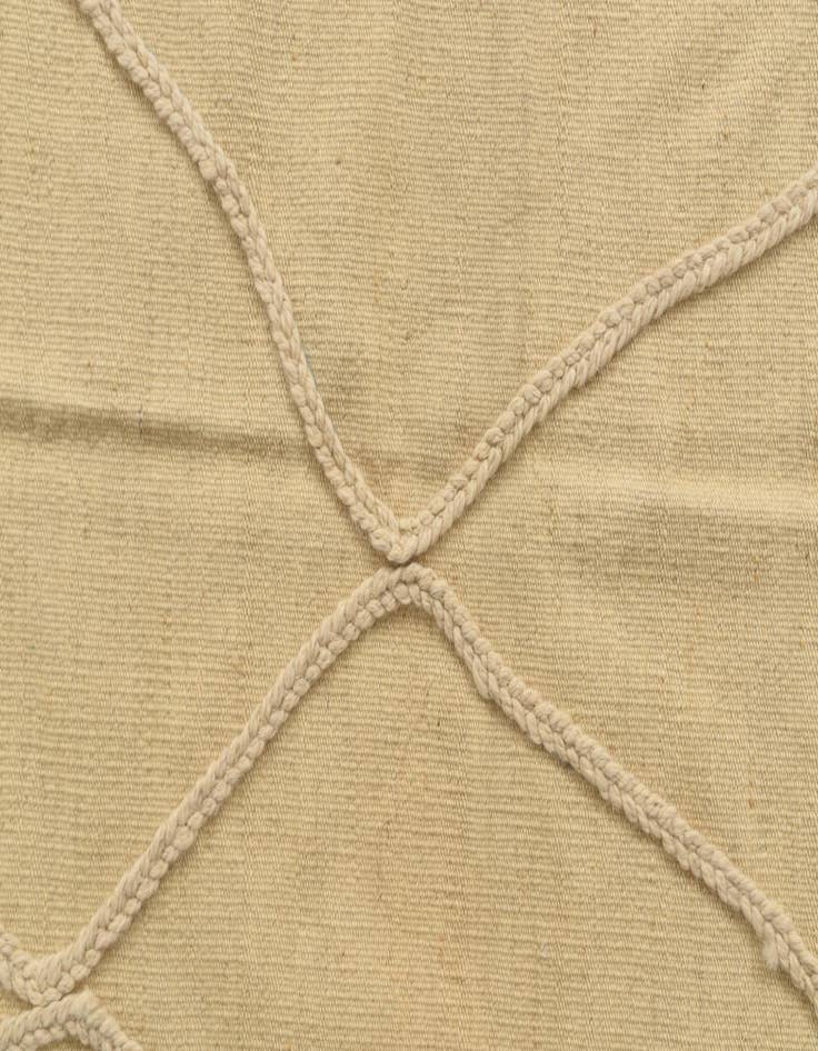 Detail image of  3' 5 x 4' 9  Hand Knotted Moroccan Wool Rug