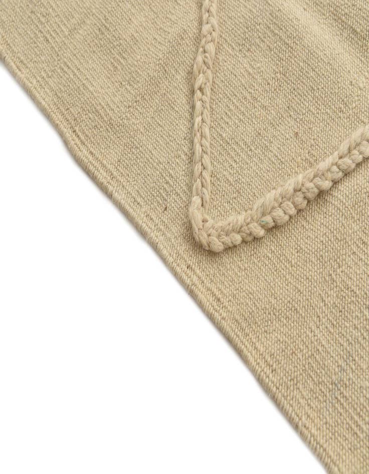 Detail image of  3' 4 x 5'  Hand Knotted Moroccan Wool Rug