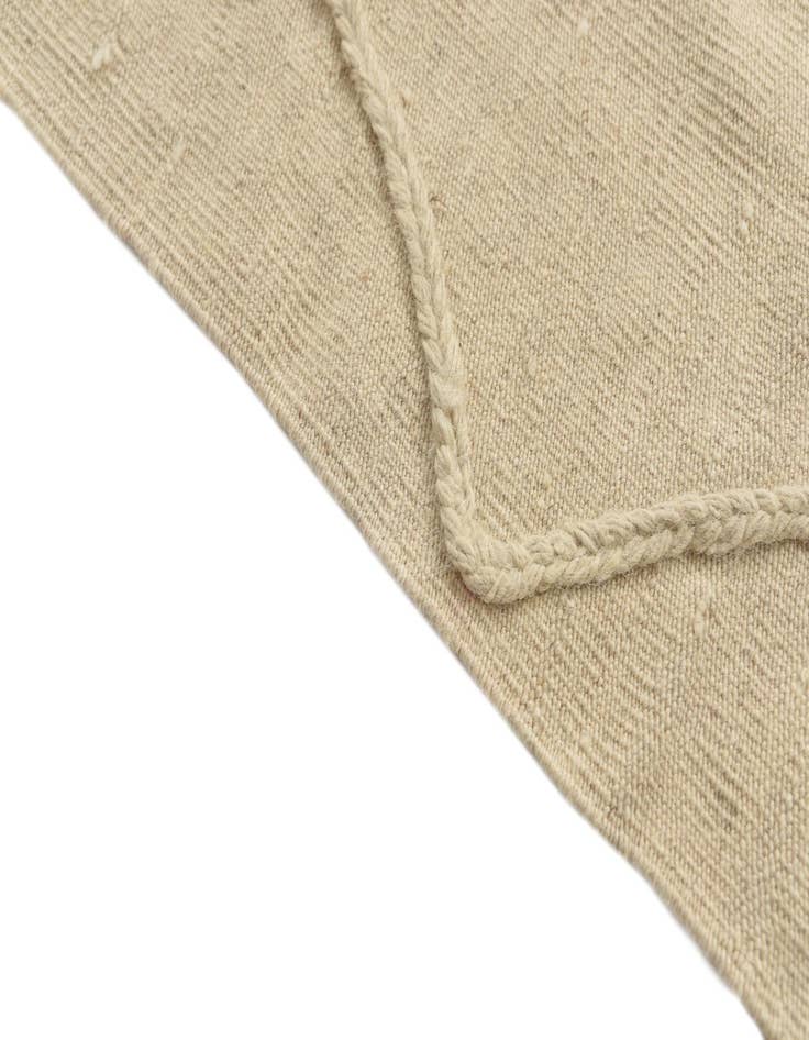 Detail image of  3' 5 x 5'  Hand Knotted Moroccan Wool Rug