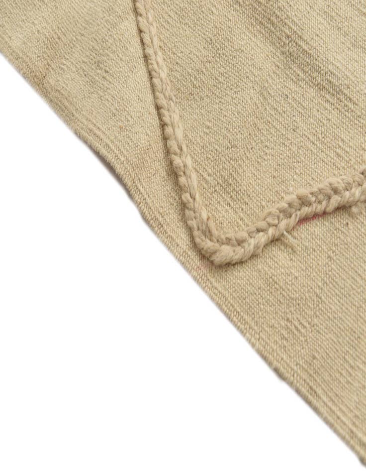 Detail image of  3' 4 x 5'  Hand Knotted Moroccan Wool Rug