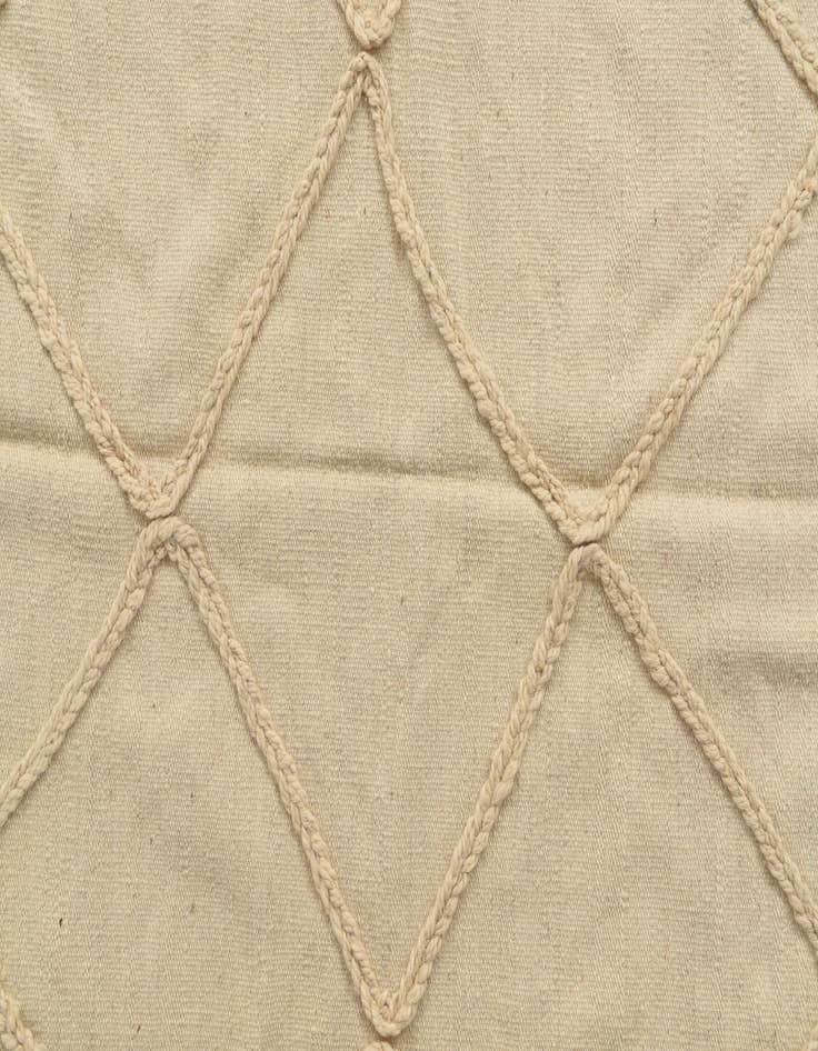 Detail image of  3' 6 x 5' 1  Hand Knotted Moroccan Wool Rug