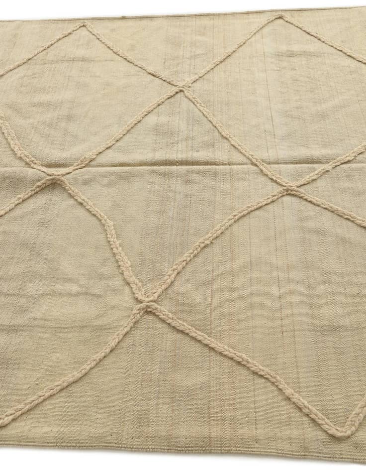 Detail image of  5' 7 x 7' 9  Hand Knotted Moroccan Wool Rug