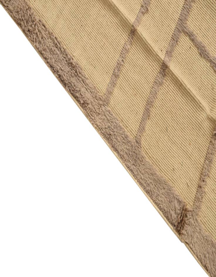 Detail image of  7' 9 x 10' 6  Hand Knotted Moroccan Wool Rug